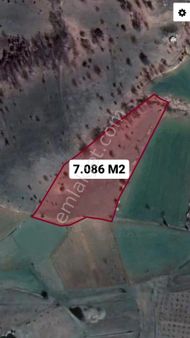 7.086 M2 Göletle Arası 150 Mt Köye Yakın Satılık Tarla