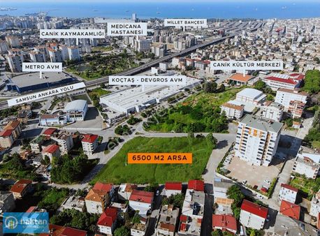 Samsun Canik Koçtaş Avm Üstü Emsal : 2 İmarlı Satılık Kupon Arsa