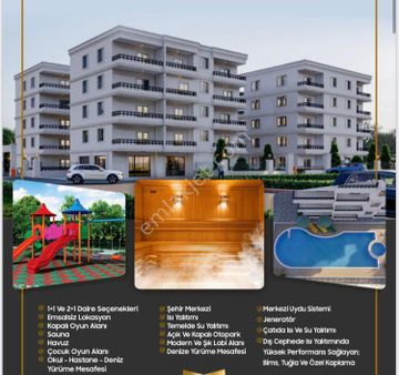 Nova Gayrimenkul Den Alata Mah Havuzlu 1+1 2+1 Lüks Daireler