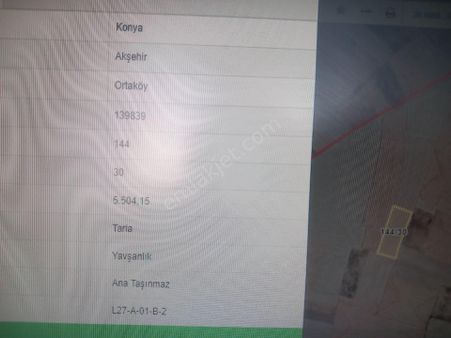 Asil Emlaktan Satılık Tarla