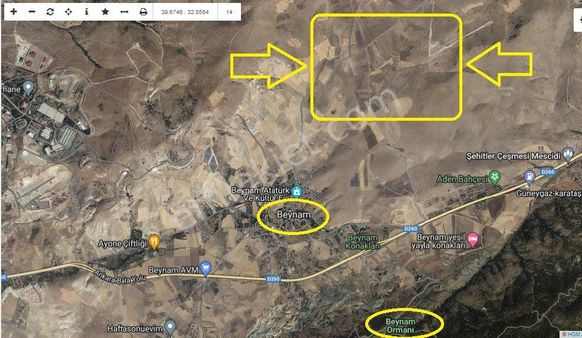 Beynamda 2600 M2 Tek Tapu Arsa 0,30 Emsal Karadeniz Emlaktan