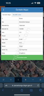 Bursa Kemalpaşa'da Köy İçi Satılık Arsa