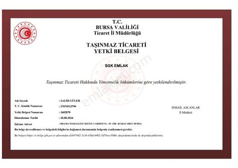 Bursa İlli Karacabey İlçesi Bayramdere Mah 1704 M2 İmarlı Arsa Satılık