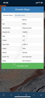 Mersin Silifke Özboynuinceli Satlık Tarla