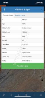 Mersin Silifke Özboynuinceli Köyü Satlık Tarla