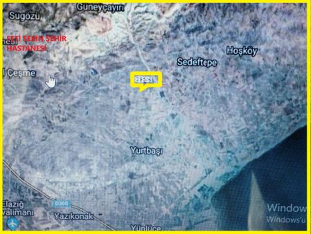 Alihan G.m'den Yurtbaşı Gurbet Mezrası Şehir Hastanesine 6.km. Yola Sıfır Satılık Tarla