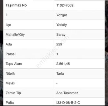 📍onur Emlak Gayrimenkul Ve Sigortacılıktan Yeni Gelen Saray Beldesinde Satılık Tarla