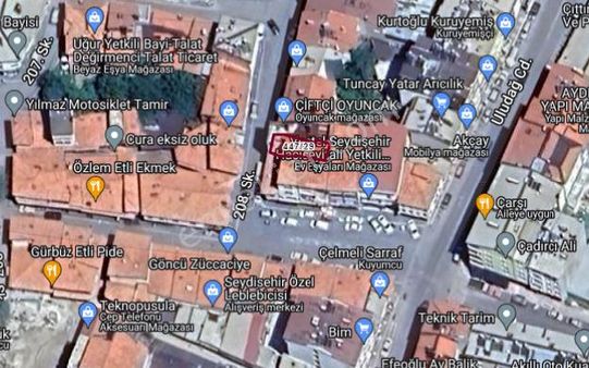 Konya Seydişehir Hacı Seyit Ali Mah. Satılık Dükkan Ve İki 1+1 Daire Şehir Merkezinde