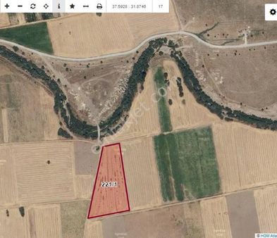 Konya Seydişehir Gevrekli Mah. Satılık Tarla 10124 M2 Tek Parça Sulu Düz Tarla