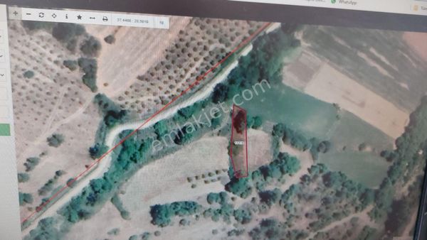 Muğla Merkez Çamoluk Köyünde 495.m2 Hobi Bahçeşi Tarla