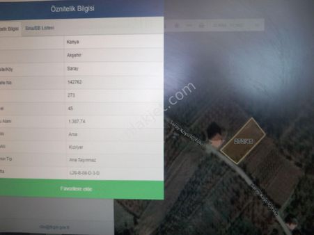 Asil Emlaktan Satılık Saray Mahallesınde Fırsat Arsa