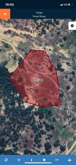 Muğla Mentese Bayır Mahallesinde Gölet Altında Satılık Arazi