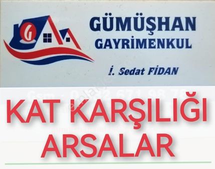 Gümüşhan Emlak'tan Kat Karşılığı Arsalar