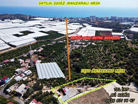 Mersin Erdemli Lemasta Full Deniz Manzaralı 1 Yogunluklu Satılık Arsa