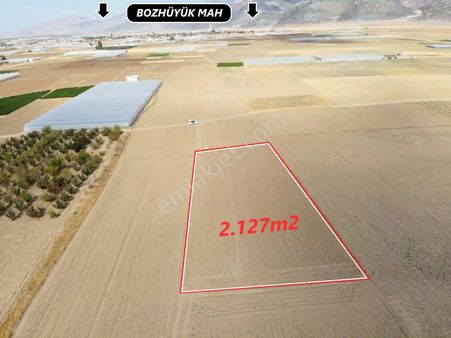 Antalya Elmalı Bozhüyük Mahalle Merkezine Yakın Lokasyonda 2.127m2 Satılık Tarla