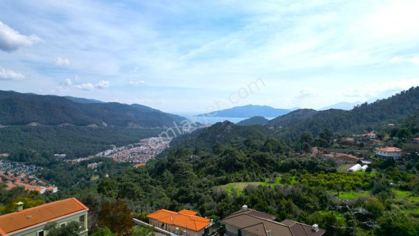 Marmaris Gökbel'de Satılık, 815 M2 Deniz Manzaralı İmarlı Arsa