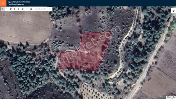 Başkan Emlaktan Satılık Bilecik Deresakarı Köyünde 3.862 M2 Bağ