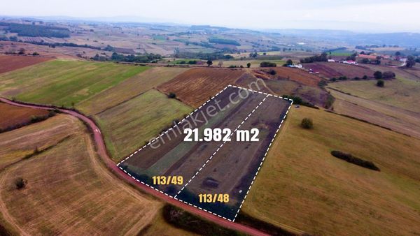 Cb Akademi Satılık İzmit Akmeşe 21.982 M2 Resmi Yola Cephe Arazi