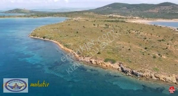 Cunda Satılık Arsa Yatırımcıya Denize Sıfır Parselde 1803m2