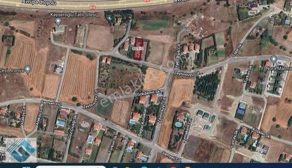 Zeytinsuyu Caddesinde İmarlı Villa Arsası