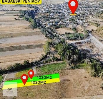 Babaeski Yeniköyde 1020 M2 2 Adet Satılık Tarla