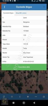 Balaban Köyü İçinde Satılık Tarla Ve Arsa