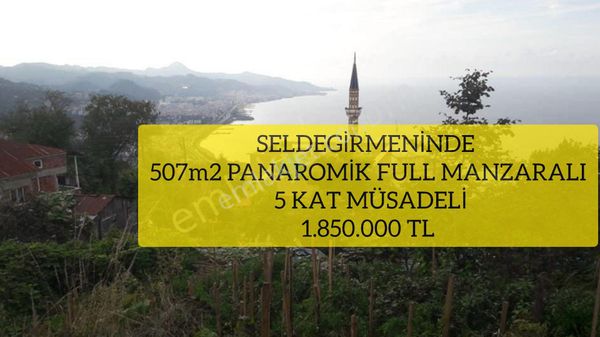 (4 ) Seldegirmeninde 507m2 Panaromik Full Manzaralı 5 Kat Müsadeli