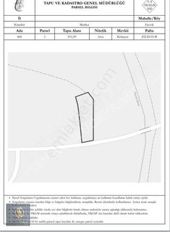 Özbağ Erevik,de ((( Köy İçinde 511.m2.))) Köşebaşı İmarlı Arsa