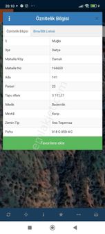 Muğla/datça/cumalı Mahallesinde Arsa
