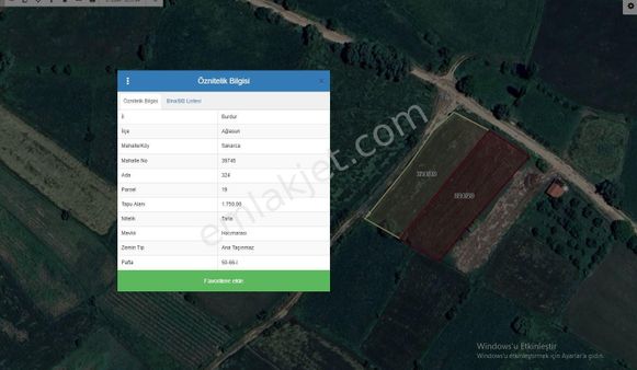 Asya Evim Gayrimenkulden Satılık Hobi Bahçesi
