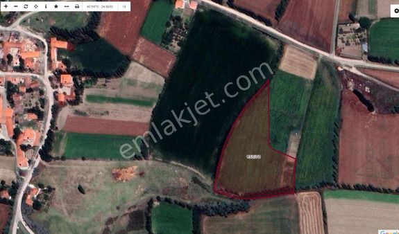 Güvenay - Çorum Celilkırı Köyü Yol Üzeri 1,760 M² Satılık Tarla Hissesi