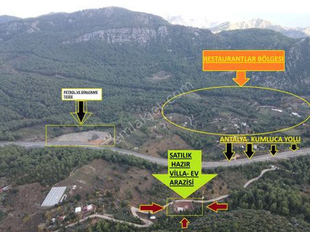 Bmk Emlaktan Antalya Kemer Ulupınarda Satılık Villa Arazisi