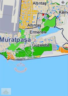 Lara Ermenekte 460 M2 Satılık Villa-konut Arsası