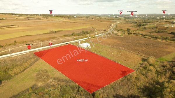 Silivri - Akören ' De 4.657 M² Kaçırılmayacak Fırsata Satılık Tarla