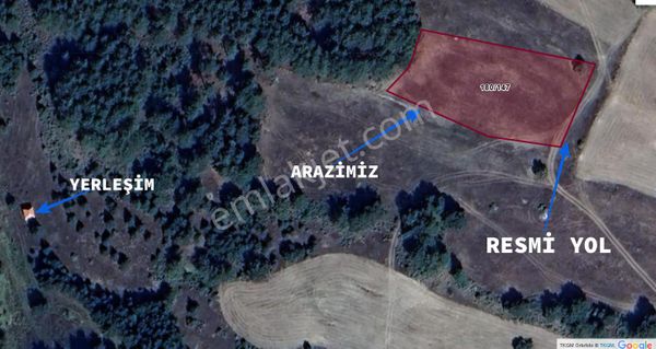 Kütahya Aslanapa'da 2.603 M2 Gölete Yakın Yola Cephe Fırsat Arazi !