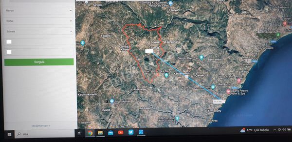 Satılık Ceviz Ve Zeytin Bahçesi Silifke Sömek Mahalesi