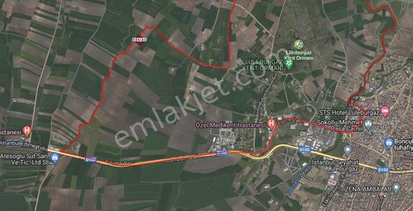 Kırklareli Lüleburgaz Da Hakanlar İnşaat Tan Satılık Arsa