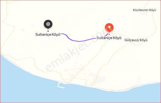 Edirne Enez Sultaniçe Köyü 12.800 M2 Tarla-sahile ~3 Km