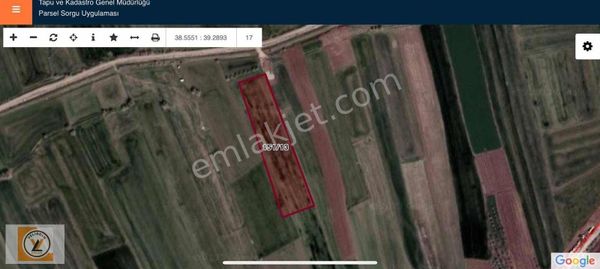 Elazığ Şintil Bahçekapıda Satılık Fırsat Tarla