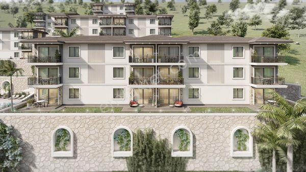 Didim Akbük'te Full Deniz Manzaralı Satılık 2+1 Daireler