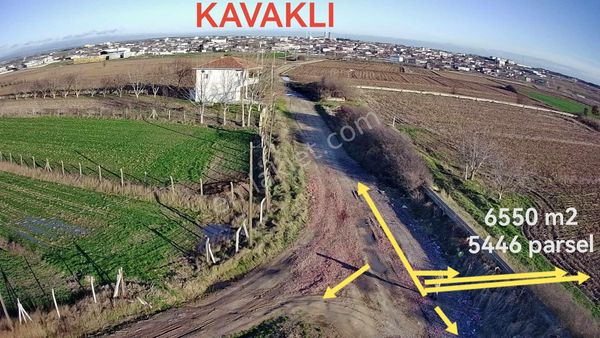 Kırklareli Kavaklı İmara Yakın,elektrik Var,ana Yola Su Kanalına Cephe, 6550 M2 Fiyatı 4.250.000 Tl