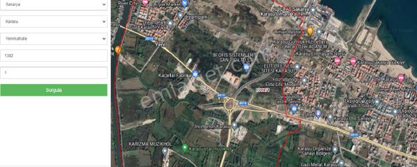 Sakarya/karasu/yeni Mahalle Satılık Arsa