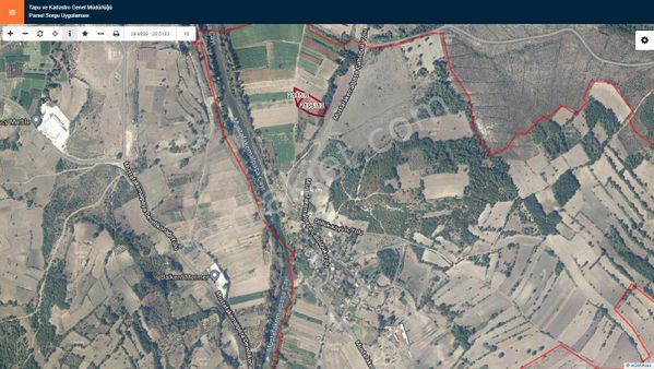 Bursa Mustafakemalpaşa'da 6.872 M² Satılık Ceviz Bahçesi