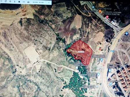 Sarımazı Mahallesinde M.kemal Kampüsü Civarında İmarlı Satılık Arsa