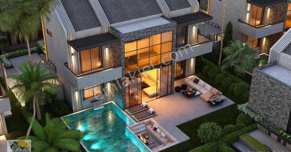 Next Block Gayrimenkul'den 500 M2 Arsa İçinde 4+1 Özel Havuzlu_otoparklı Villa