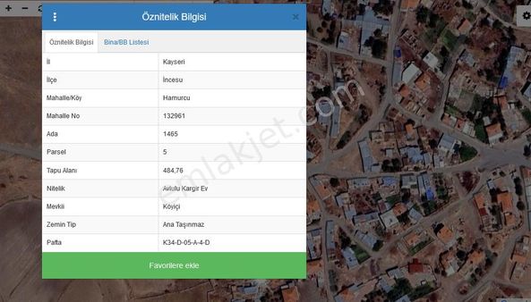 Hamurcu Mahallesinde Satılık Kargır Ev