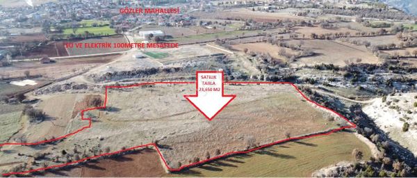 Pamukkale İlçesi Gözler Mahallesinde Satılık Tarla