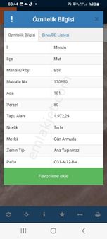 Emlakzerden Satlik Tarla