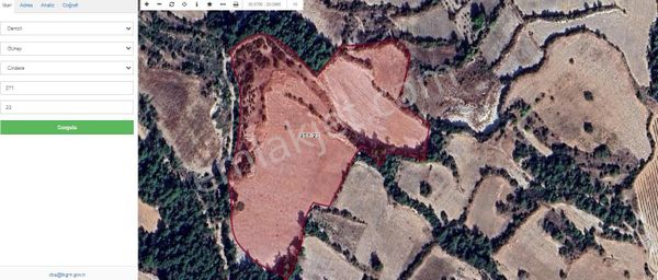 Denizli Güney Cindere Mahallasinde Satılık Tarla