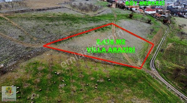 Oğulpaşa Köyü İçerisinde Manzaralı 2400 M2 Villa İmarlı Arsa !